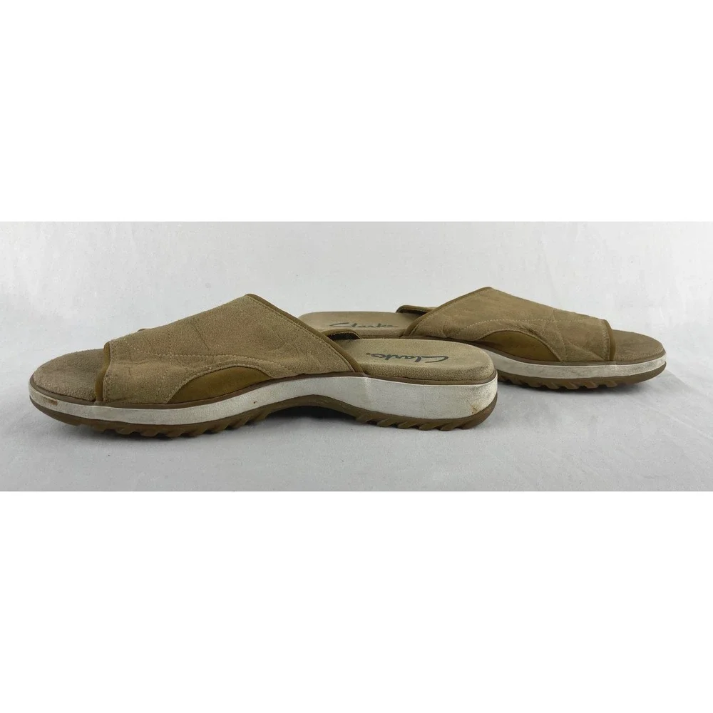 Clarks slide sandals